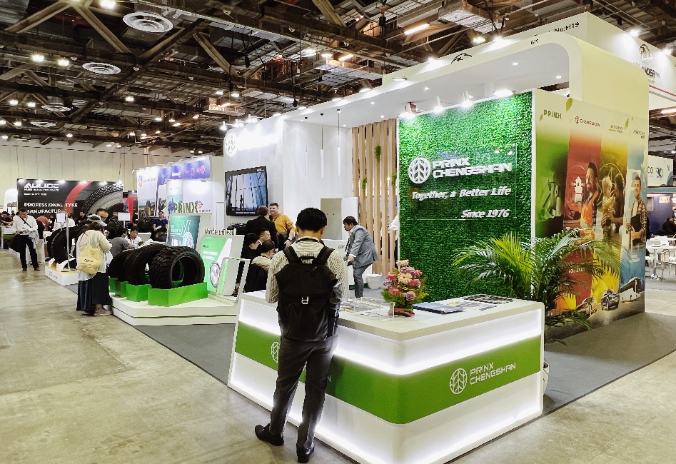 中国智造闪耀狮城热博rb88亮相新加坡国际轮胎展